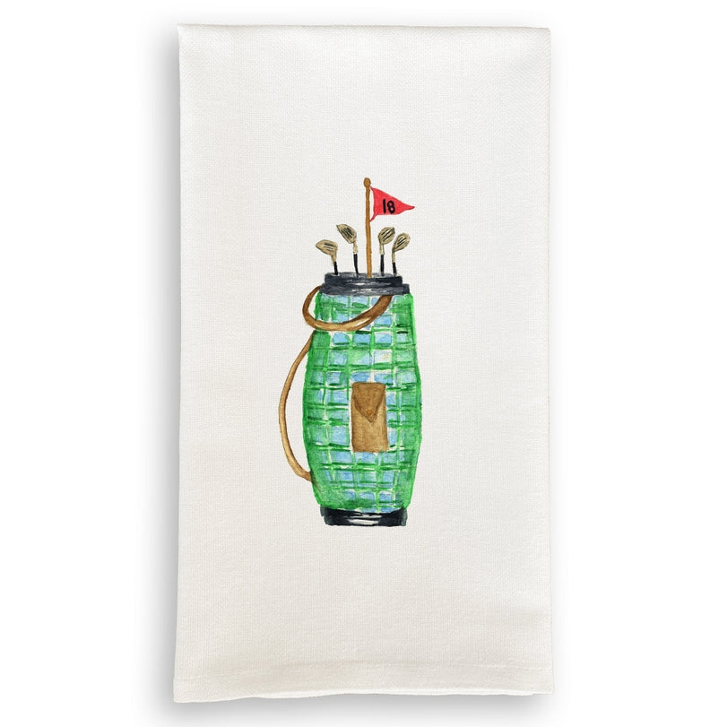 Golf Bag Tea Towel