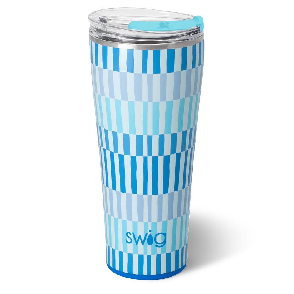 Glacier Stripe Swig 32 oz. Tumbler