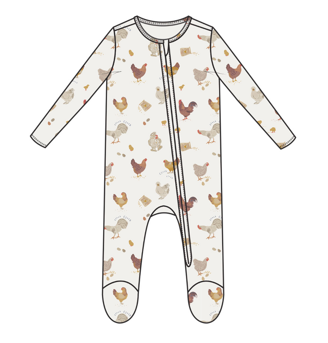 Collector Chickens 2 Way Footie