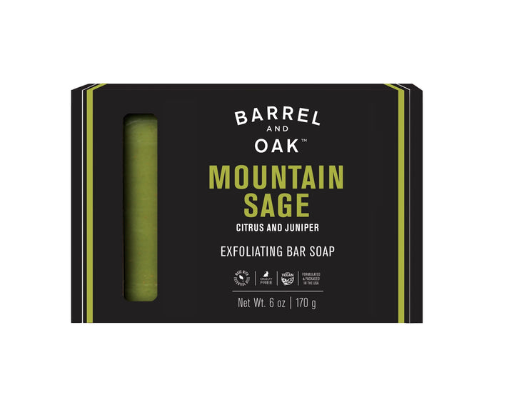 Barrel & Oak Exfoliating Bar Soap