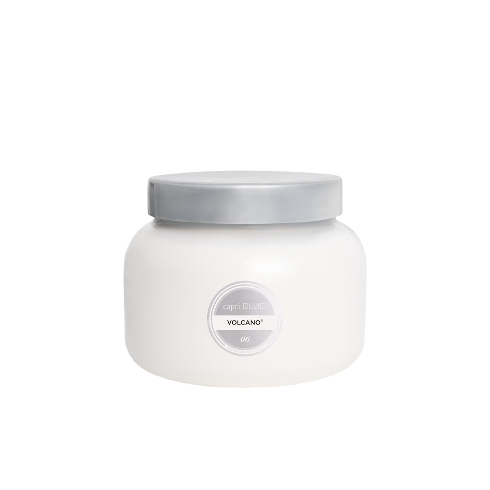 White Volcano Oversized Signature Jar