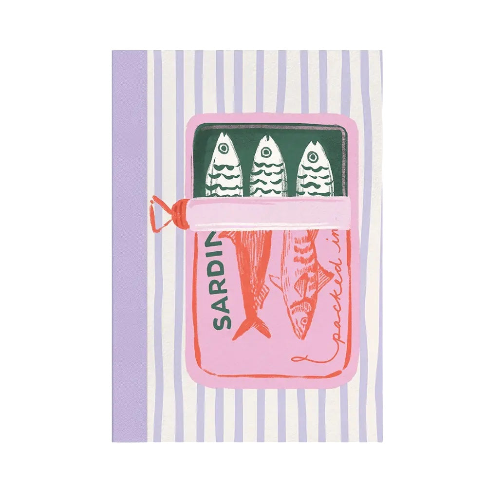 Sardine Snack Artisan Notebook