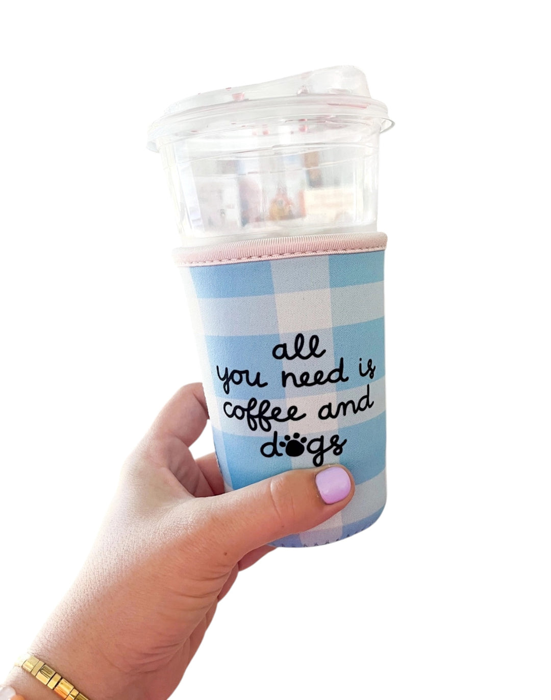 Coffee & Dogs Drink Sleeve