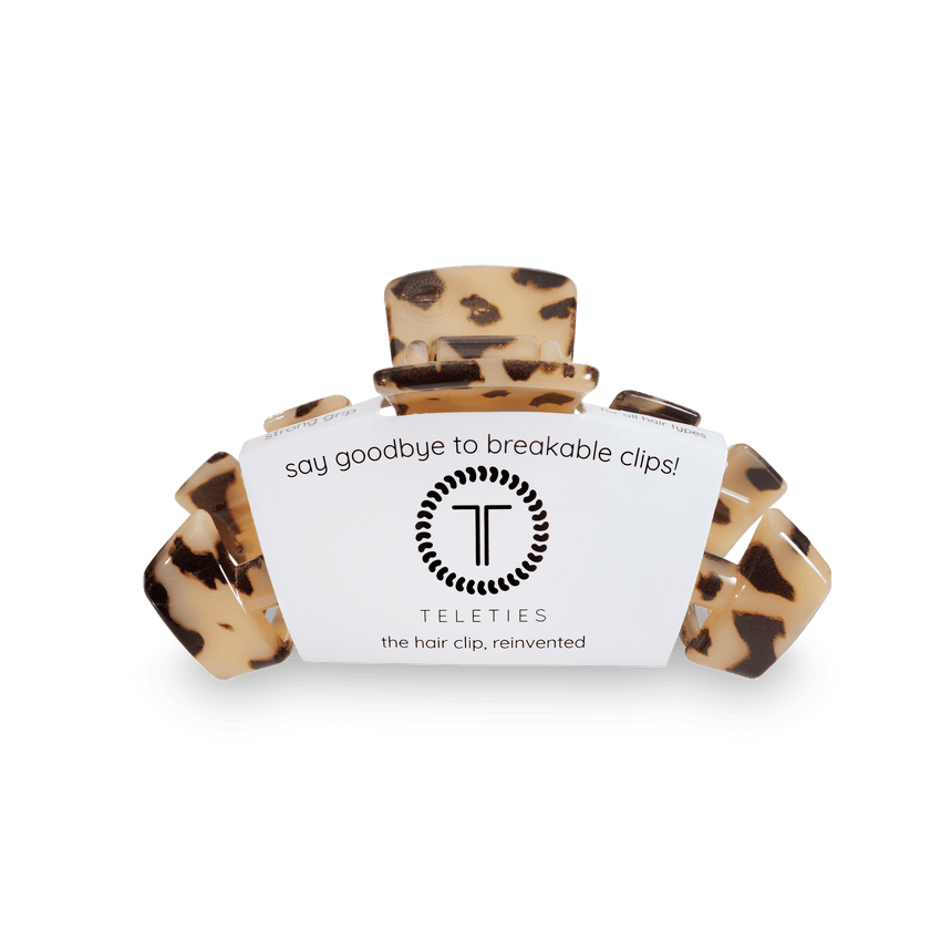 Blonde Tortoise Medium Classic Teleties Hair Clip