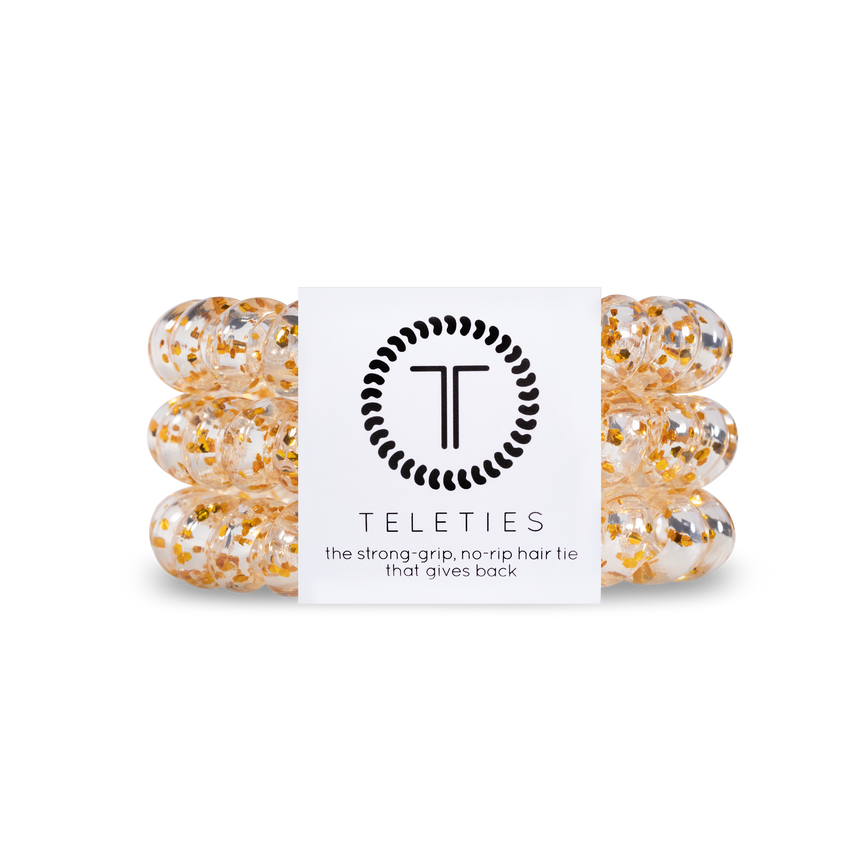 Glitter & Gold Large Teleties