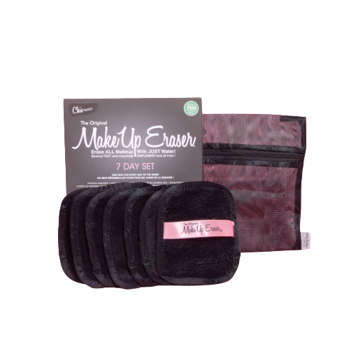 Chic Black 7 Day MakeUp Eraser Set