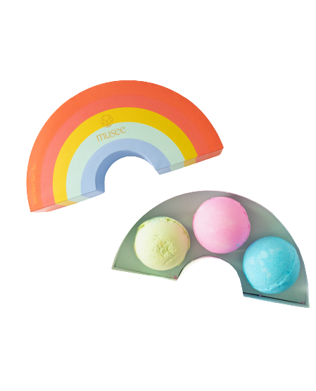Rainbow Bath Balm Set