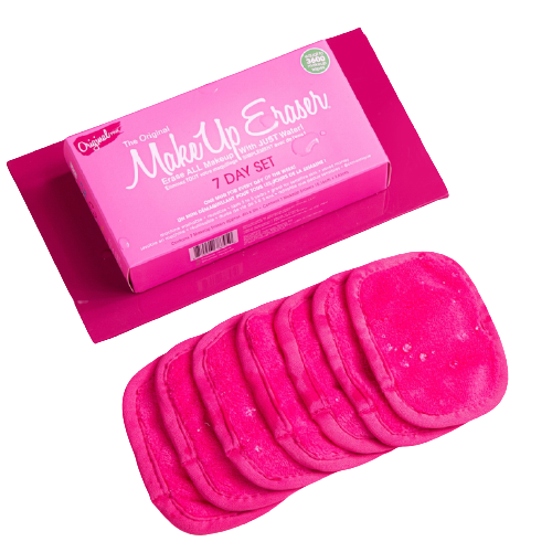 7 Day Pink MakeUp Eraser Set