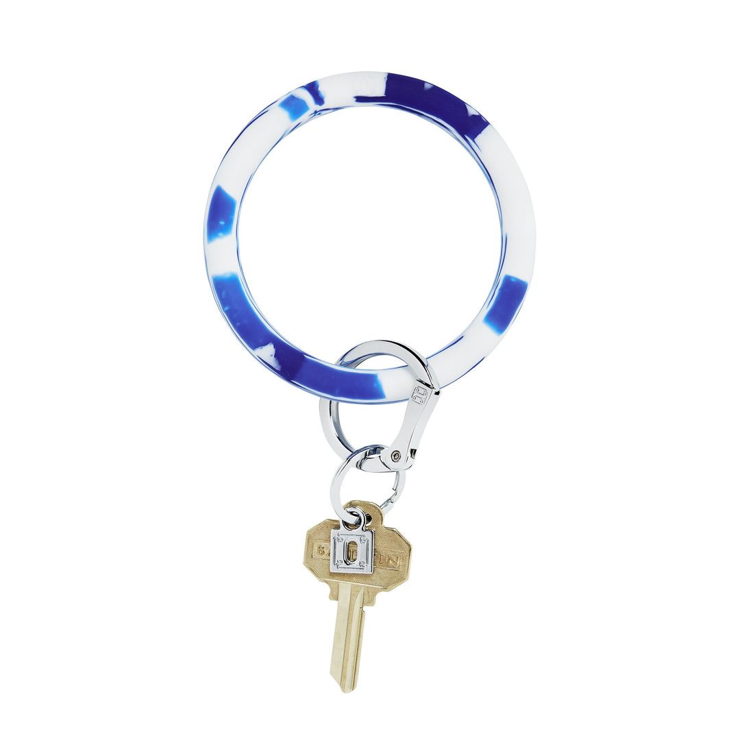 Blue Me Away Marble Oventure Key Ring