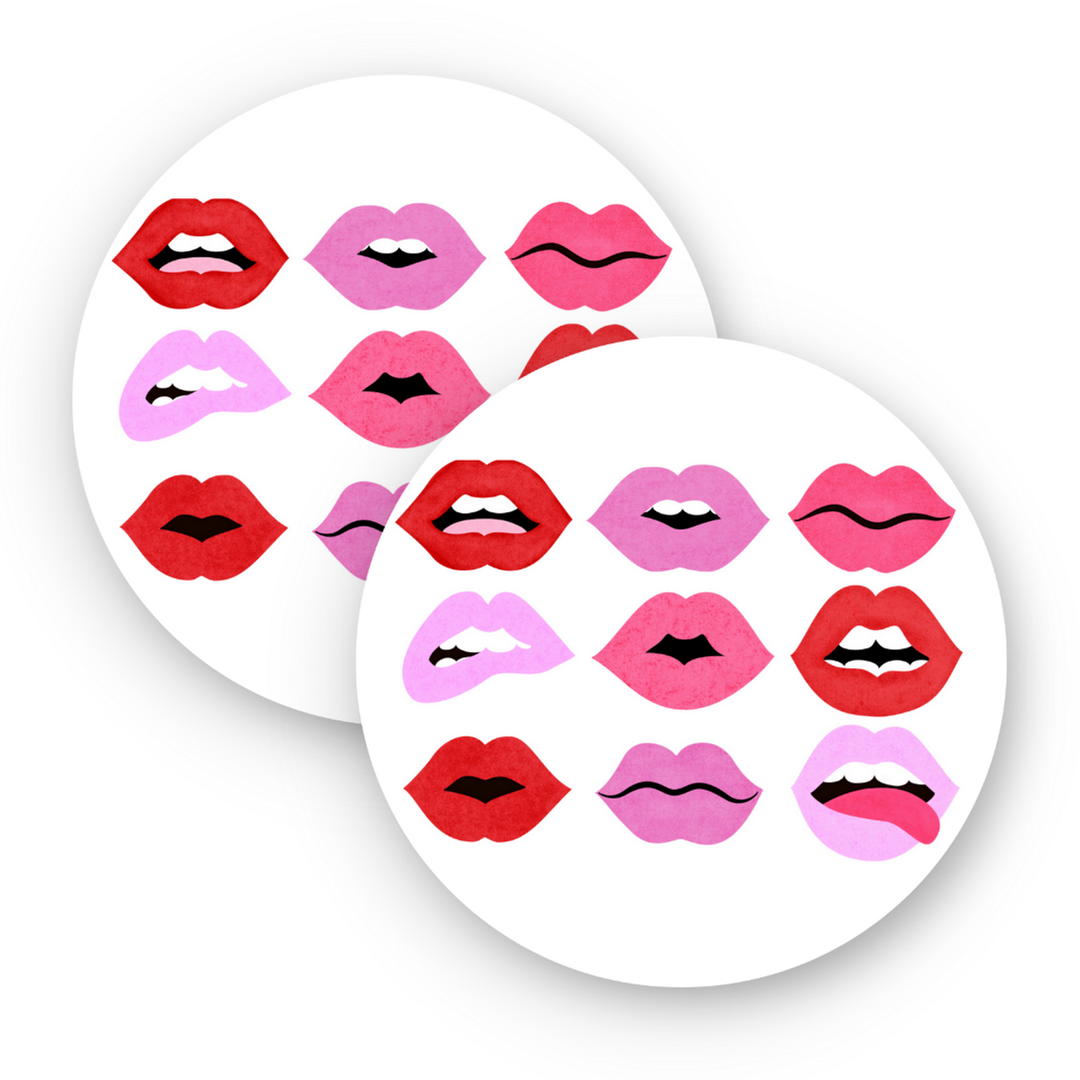 Pucker Up Coaster