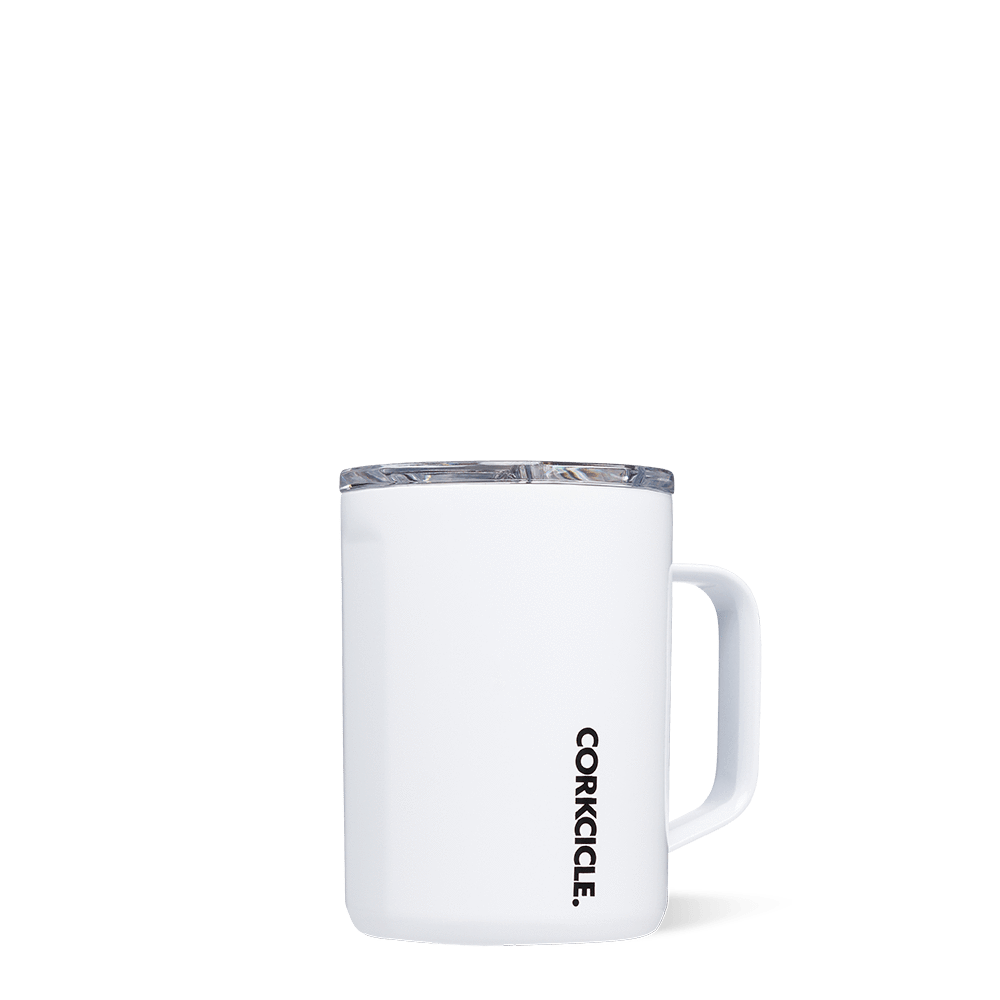 White 16 oz. Corkcicle Mug The Cotton Market