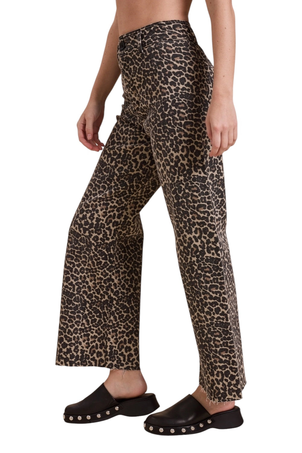 Riley Leopard Print Pants