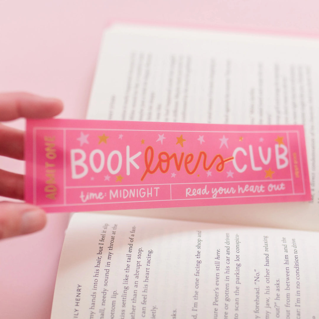 Book Lover Club Bookmark