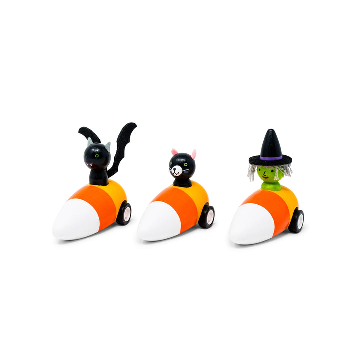 Candy Corn Pullback Car