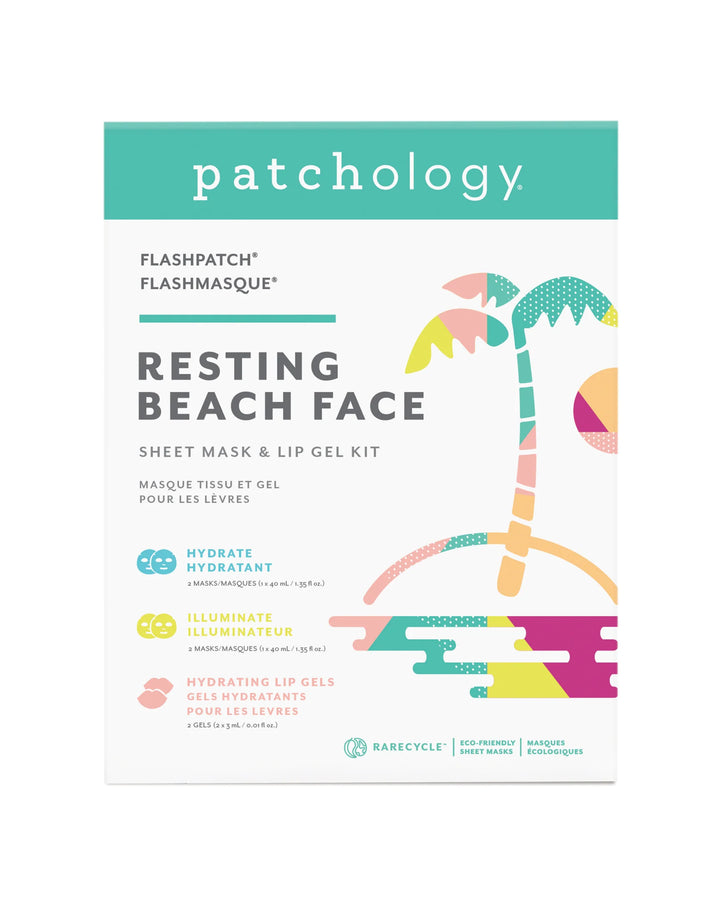 Resting Beach Face Set