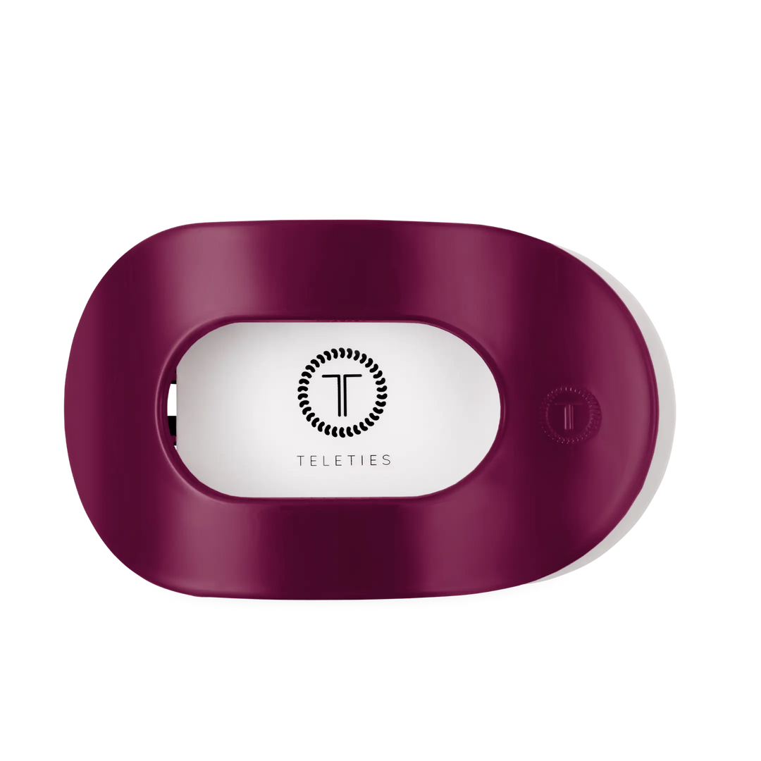 Mulberry Large Flat Round Teleties Clip