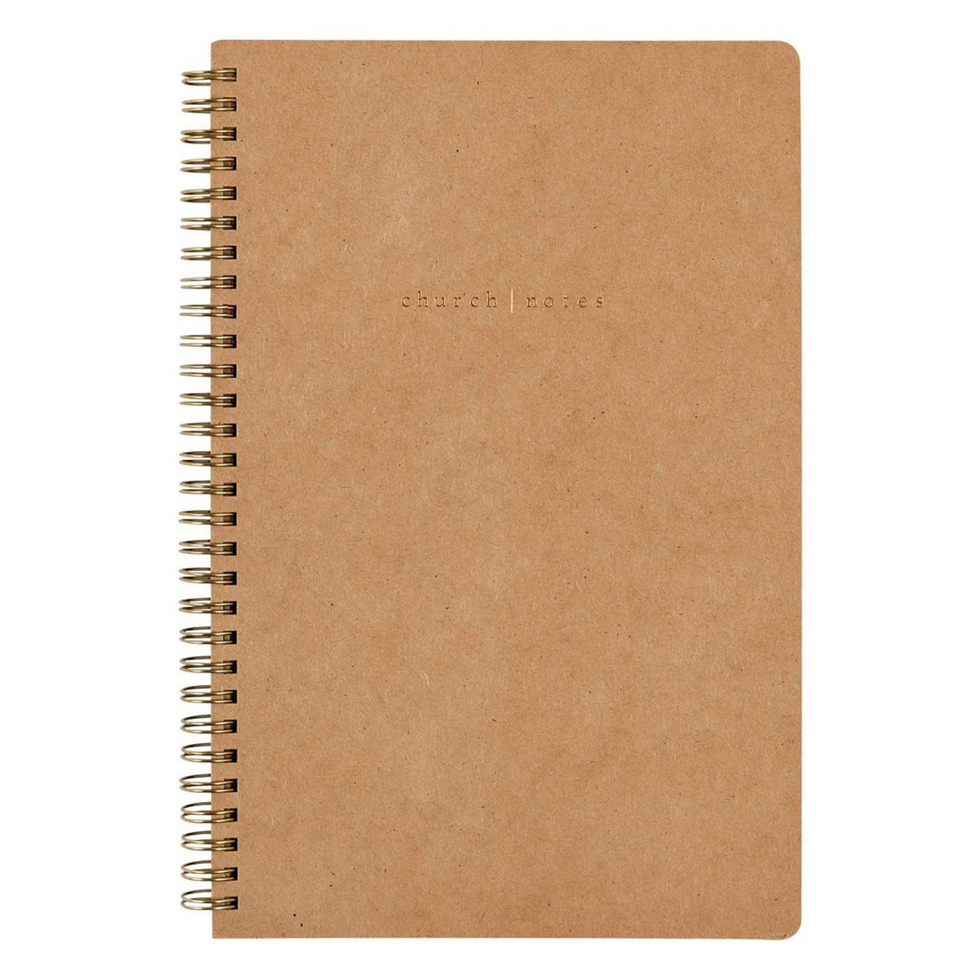 Church Notes Spiral Notebook
