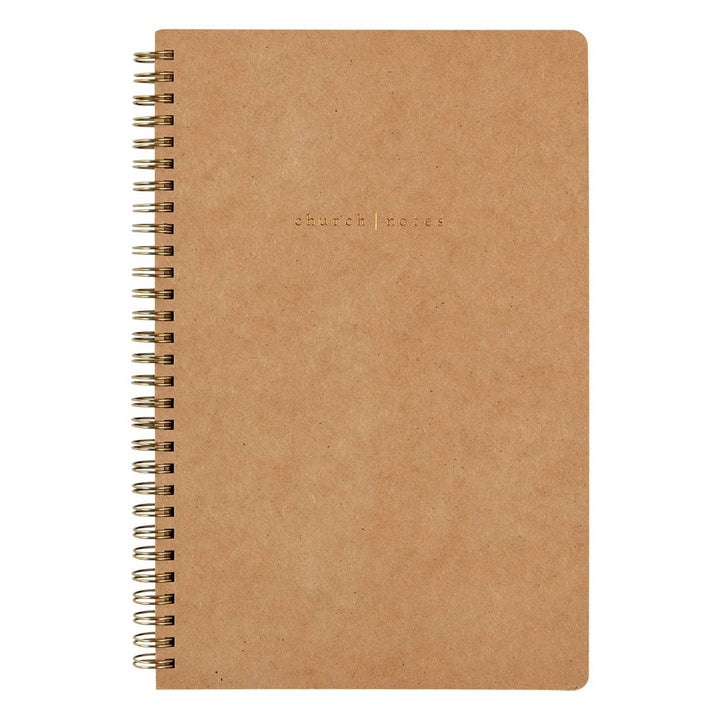 Church Notes Spiral Notebook