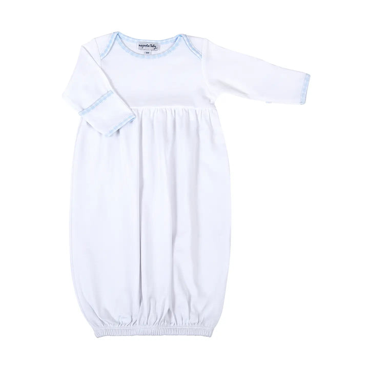 New Beginnings Blue Gathered Gown