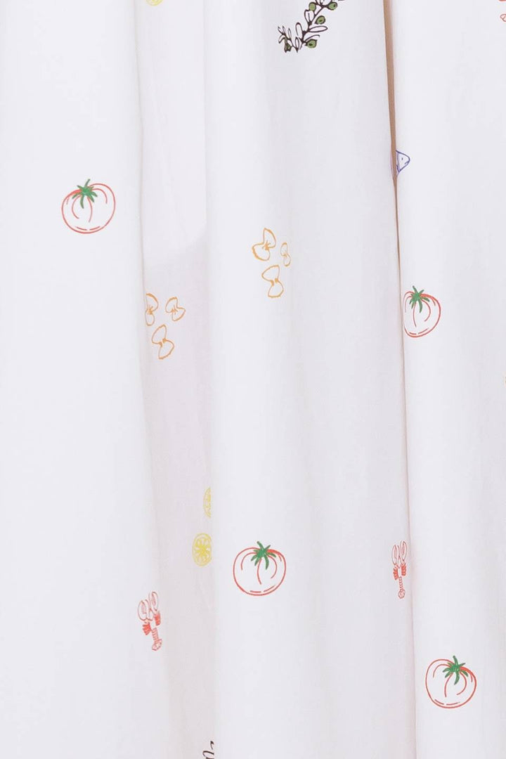 Luca Printed Midi Dress