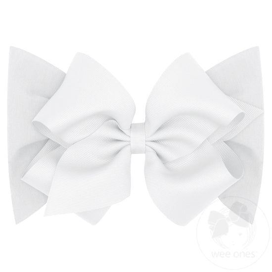 Cotton Jersey Wee Ones Bow Headband