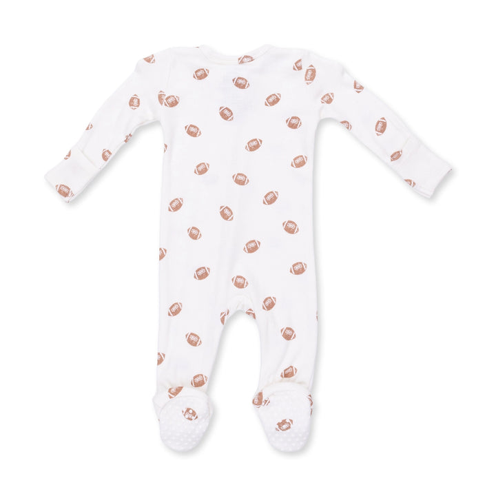 Mini Footballs 2 Way Zipper Footie
