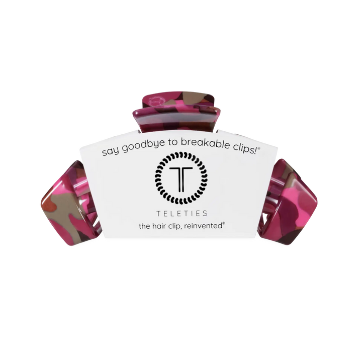 Garden Glam Medium Classic Teleties Hair Clip