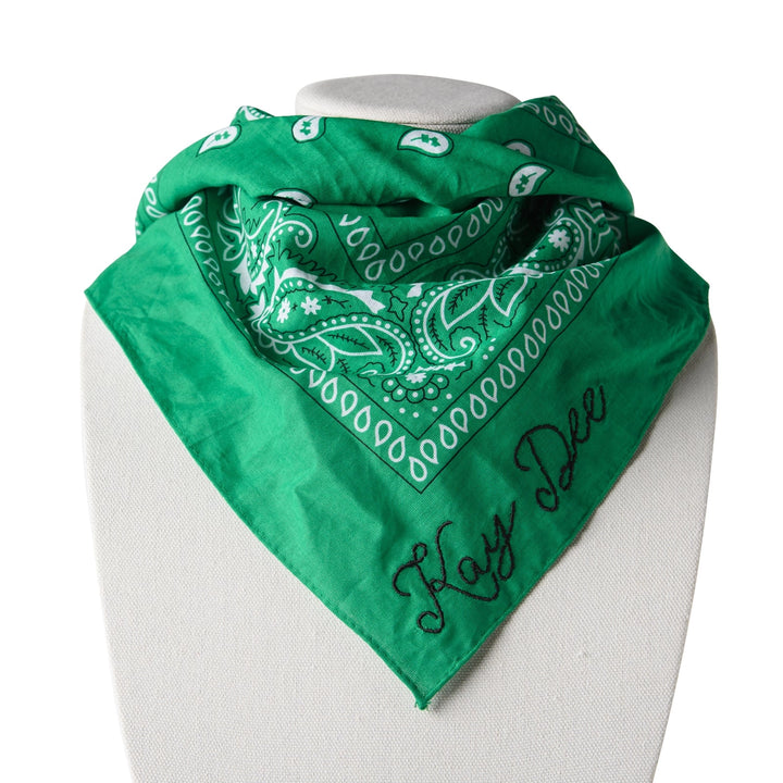 Embroidered Sorority Bandana