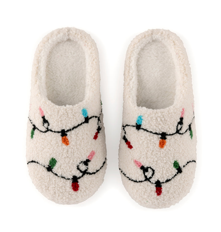 String Lights Slippers