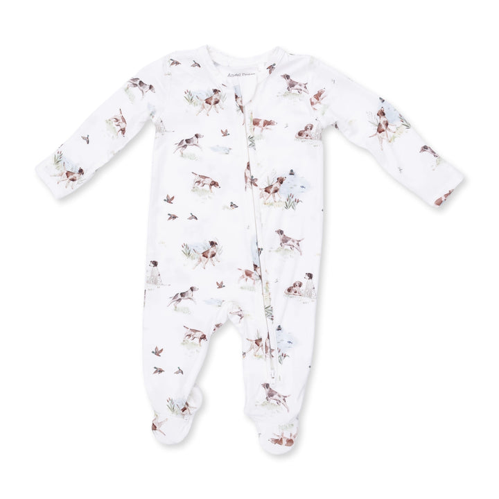 Pointer Pups 2 Way Zipper Footie