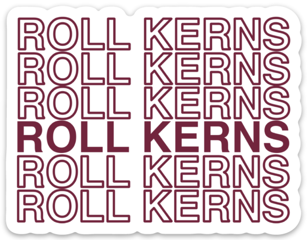 Roll Kerns Sticker