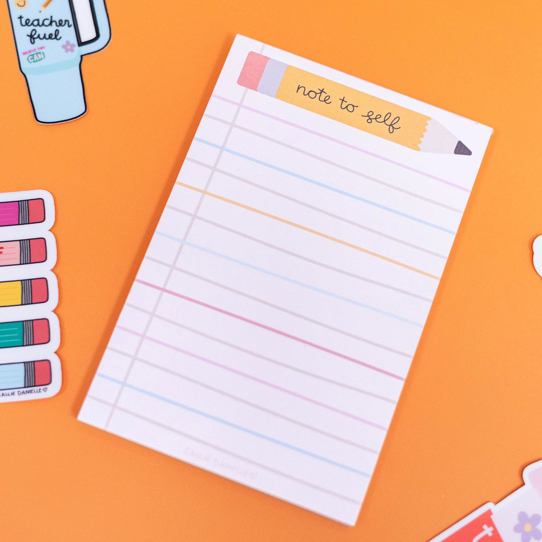 Note To Self Pencil Notepad