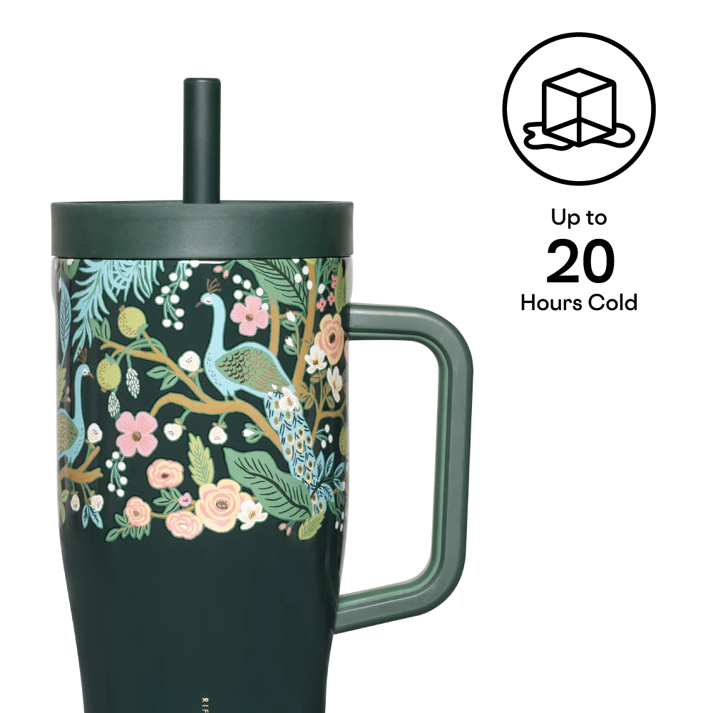 Peacock Blue 24 oz. Corkcicle Tumbler