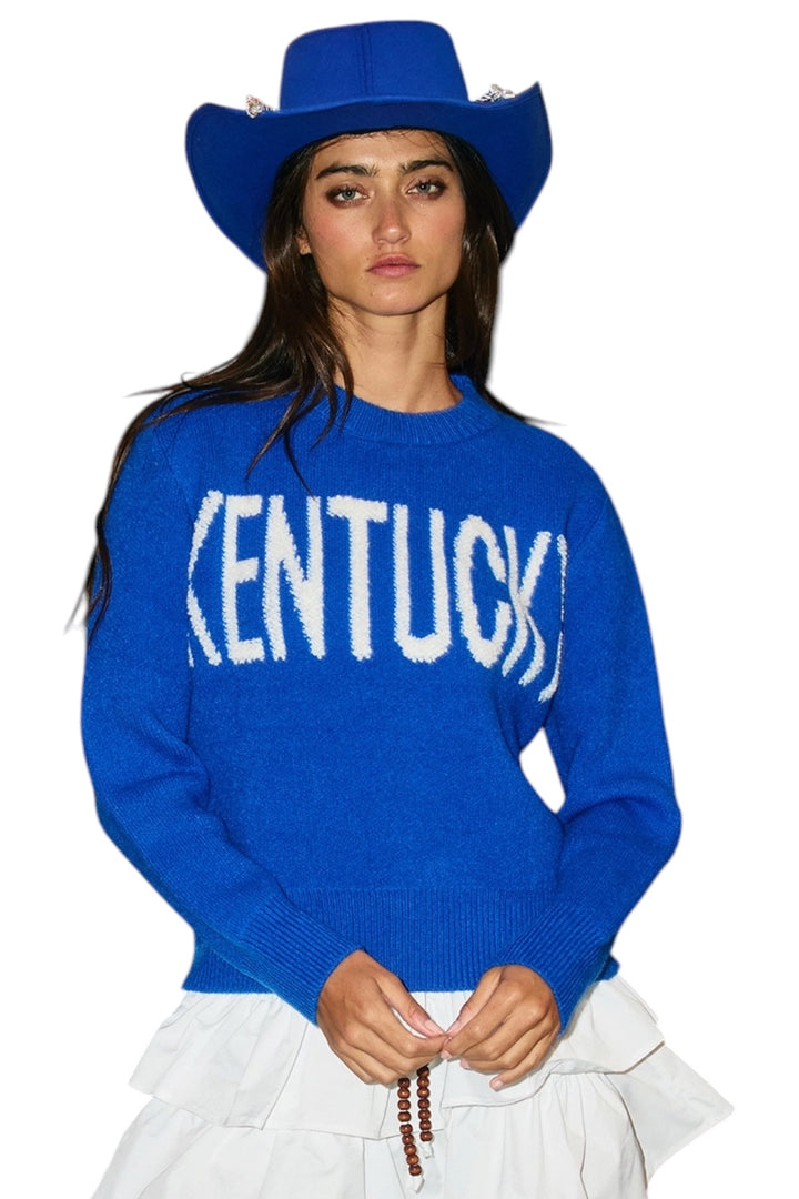 Kentucky Varsity Knit Sweater