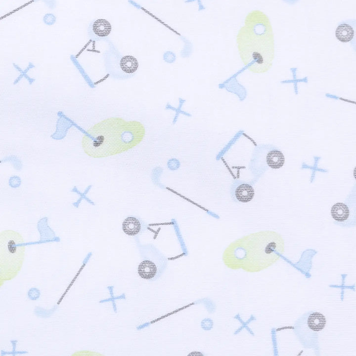 Tiny Tee Time Swaddle Blanket
