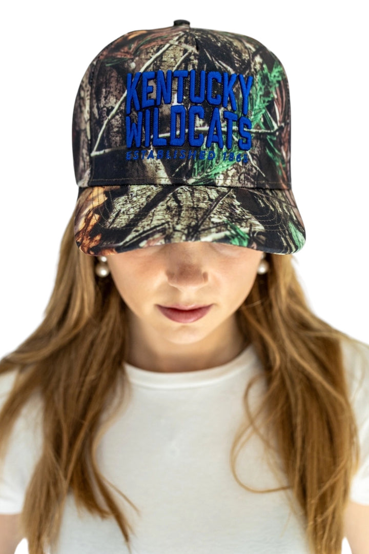 Kentucky Wildcats Camo Hat