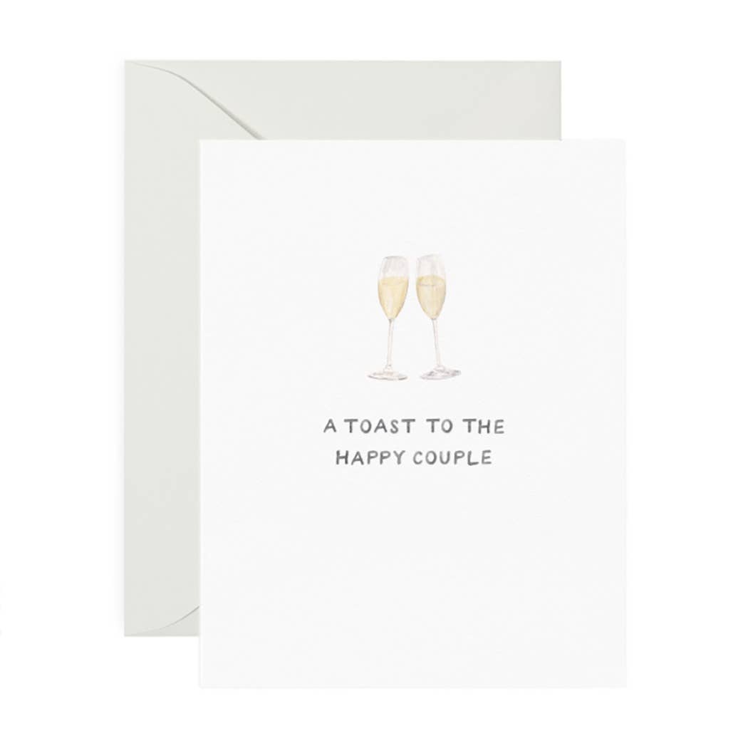 Champagne Toast Greeting Card