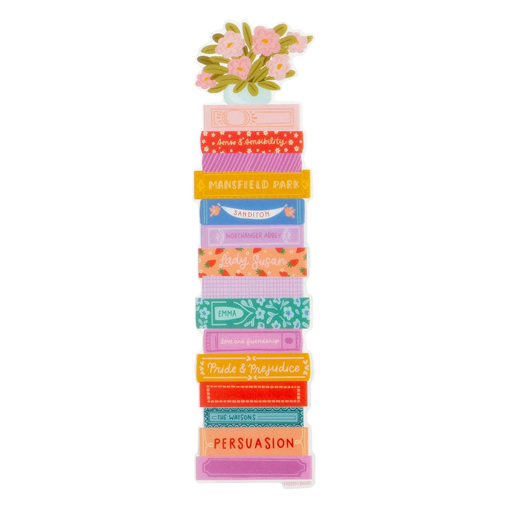 Jane Austen Book Stack Bookmark
