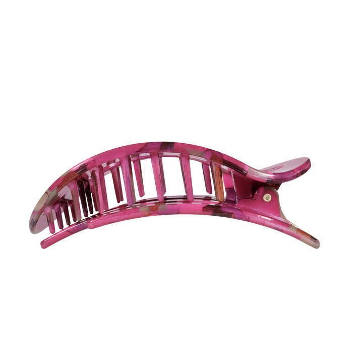 Garden Glam Large Flat Round Teleties Clip