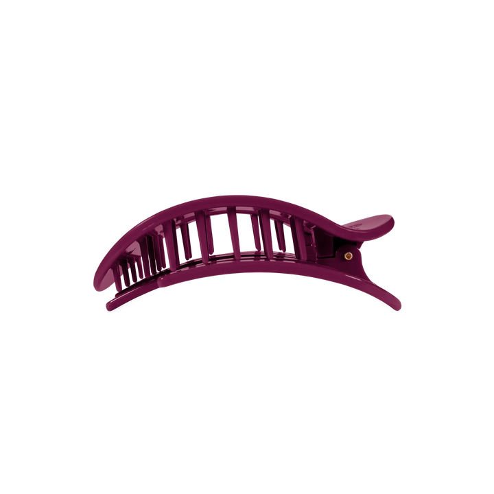 Mulberry Medium Flat Round Teleties Clip
