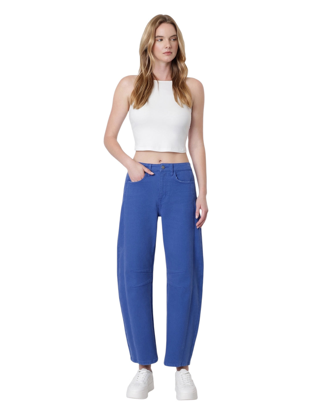 Kate High Rise Barrel Jeans