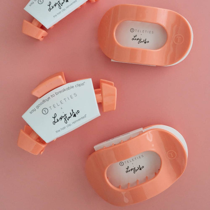 Lexie Hull Large Flat Round Teleties Hair Clip