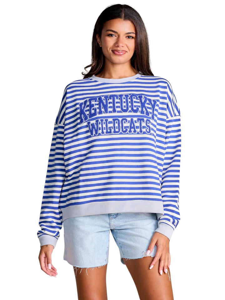 Kentucky Wildcats Stripe Pullover