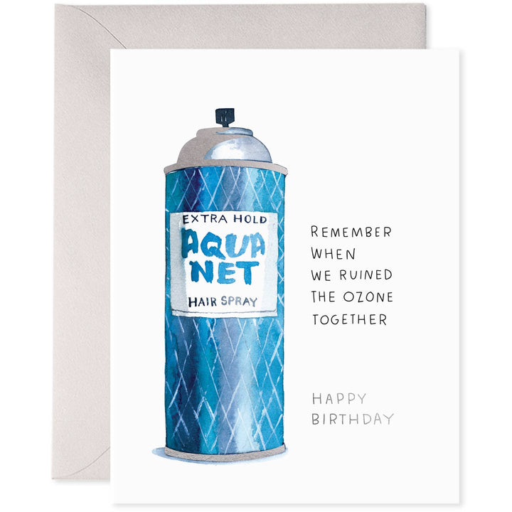 Aquanet Birthday Card