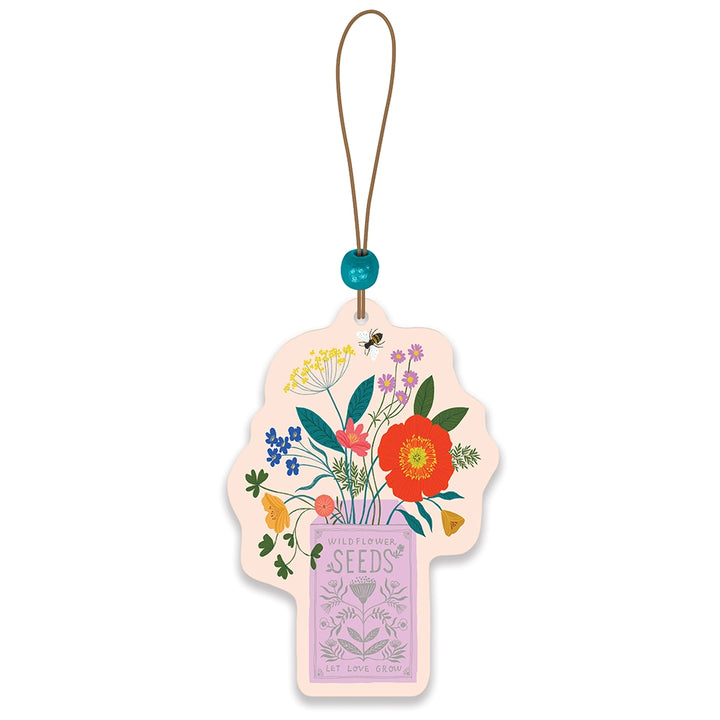 Let Love Grow Car Air Freshener