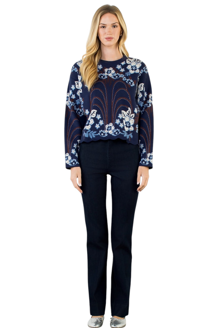 Harpley Printed Sweater