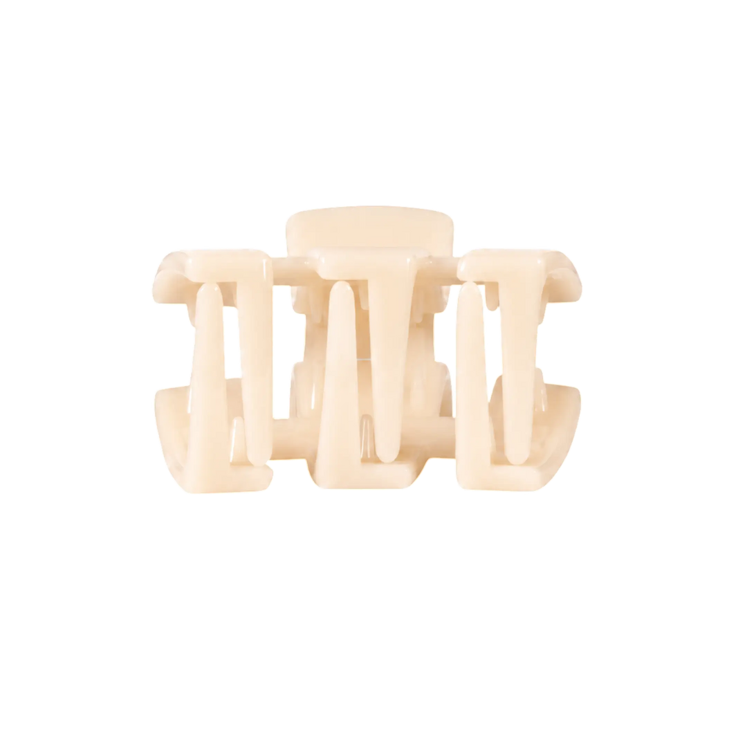 Almond Beige Petite Classic Teleties Hair Clip