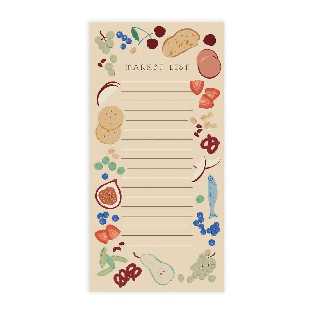 Charcuterie Market List Pad