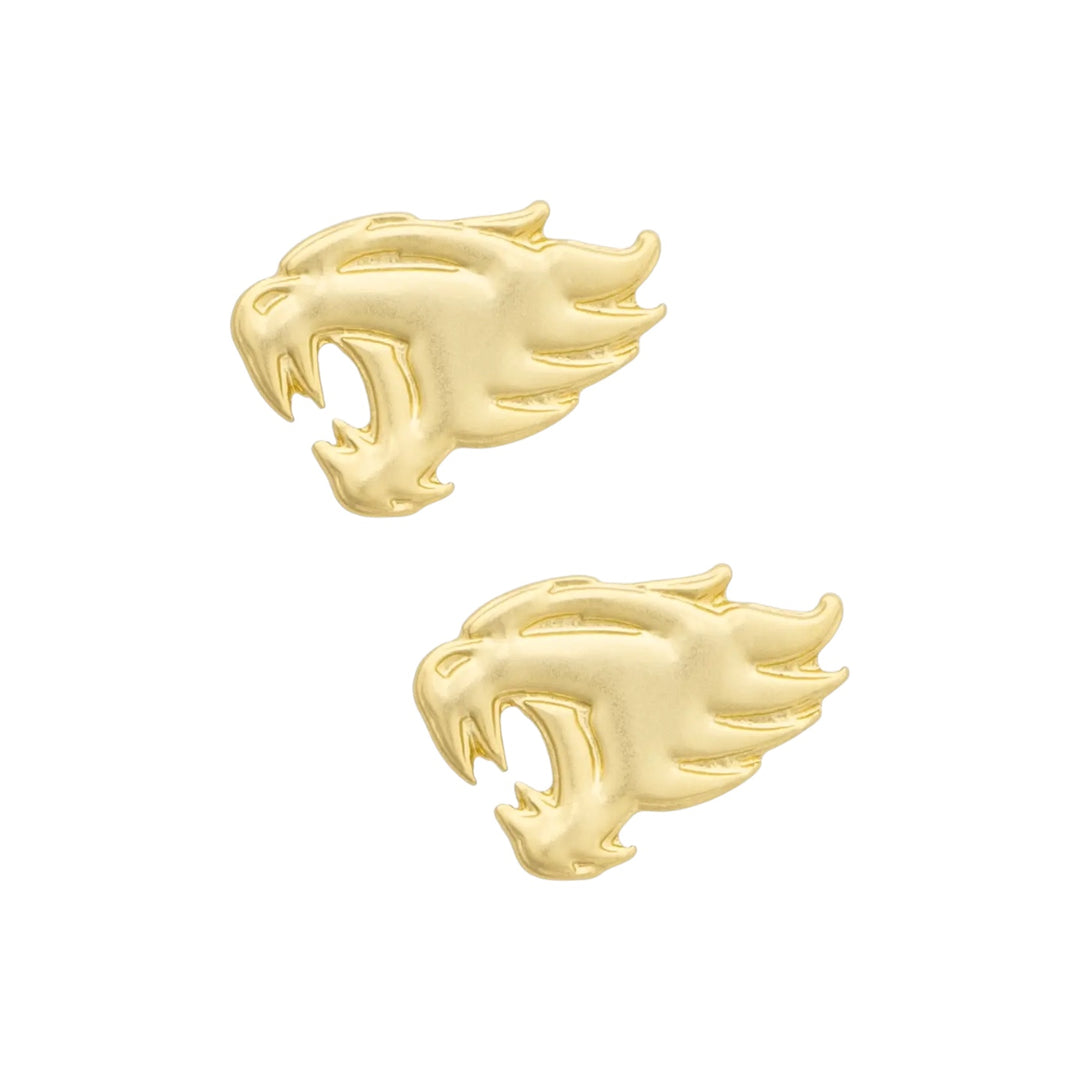 Wildcats 24K Stamped Studs