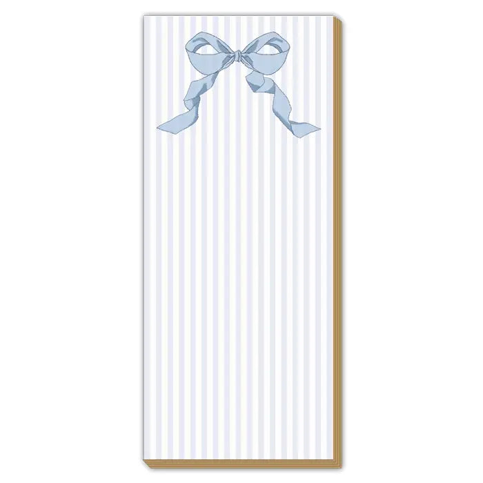 Bow Luxe Skinny Notepad